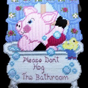 Piggy Wall Plaque